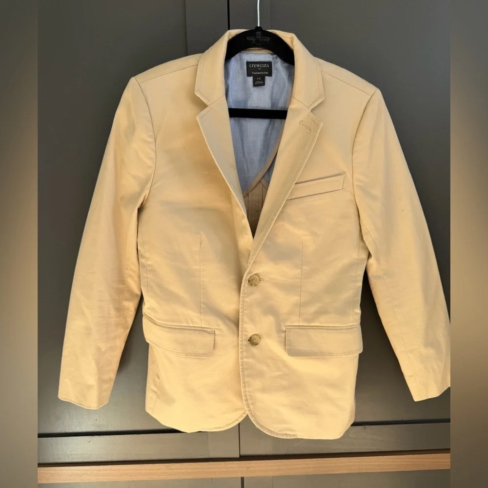 J. Crew | Crewcuts | Thompson Tan Kahki Blazer | 10